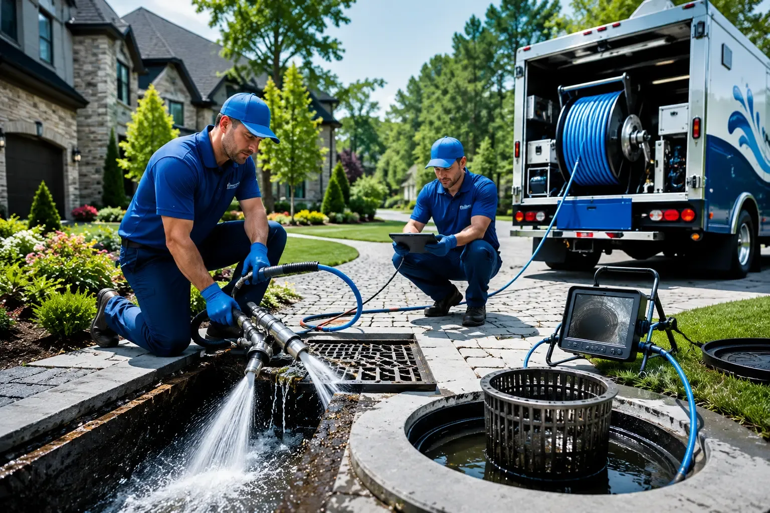 Local outdoor drain cleaning professionals in Royal, IA